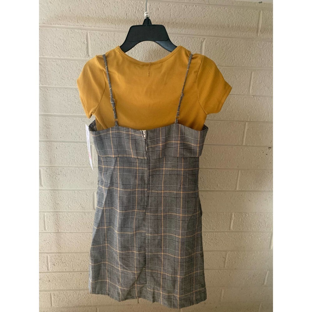 Rare edition girls plaid jumper dress - Picture 4 of 13
